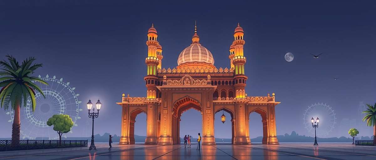 Hyderabad Elite - Charminar in Game Hyderabad Elite screenshot of Charminar recreation