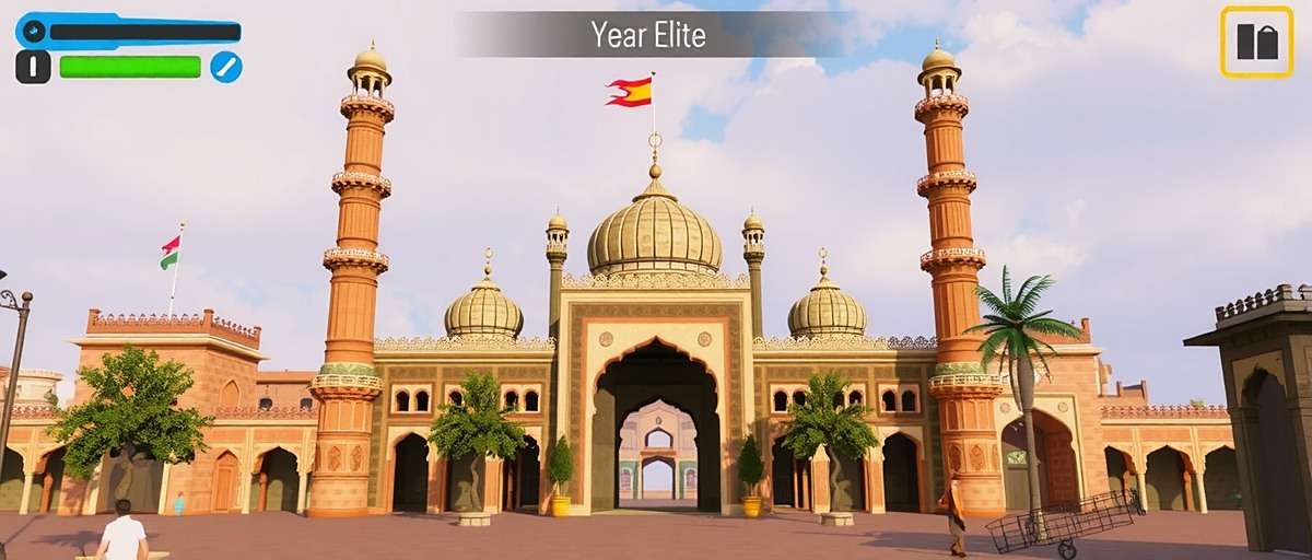 Hyderabad Elite - Open World Adventure Hyderabad Elite game screenshot showing Charminar in background
